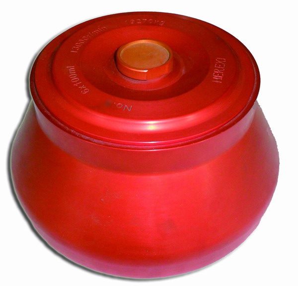 6×100ml角轉(zhuǎn)子